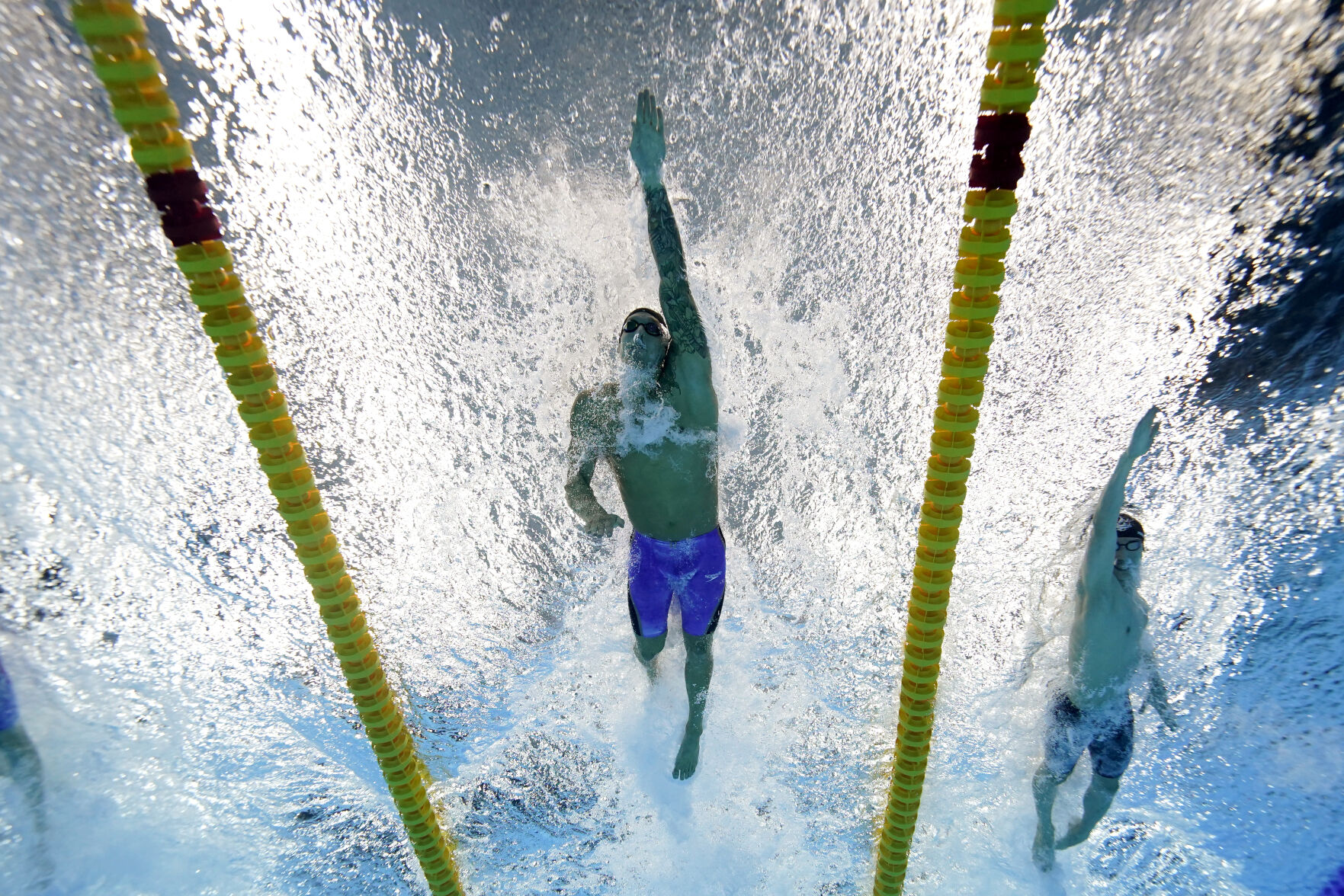 APTOPIX Tokyo Olympics Swimming